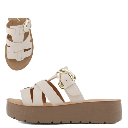 Agatha-Bone Sandal