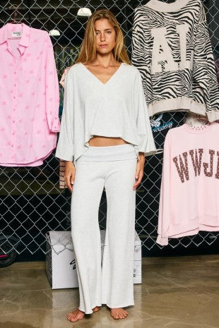 Fold Over Waistband Sweatpants