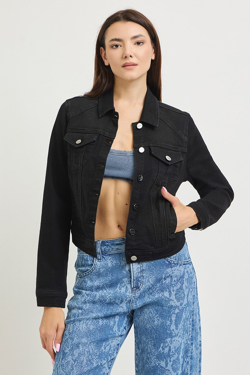 Basic Black Fitted Jacket