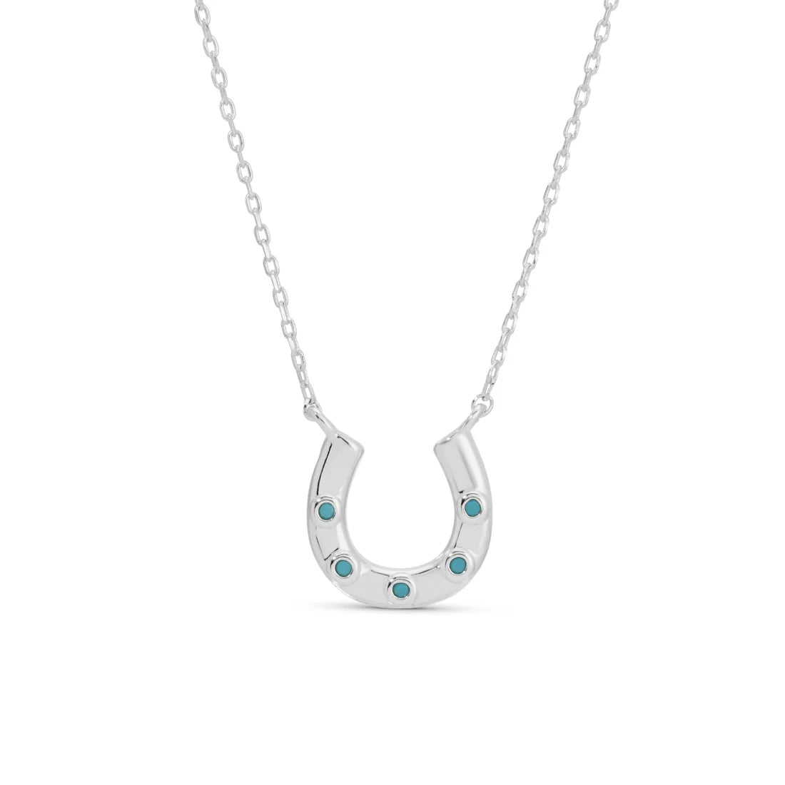 HORSESHOE PENDANT NECKLACE