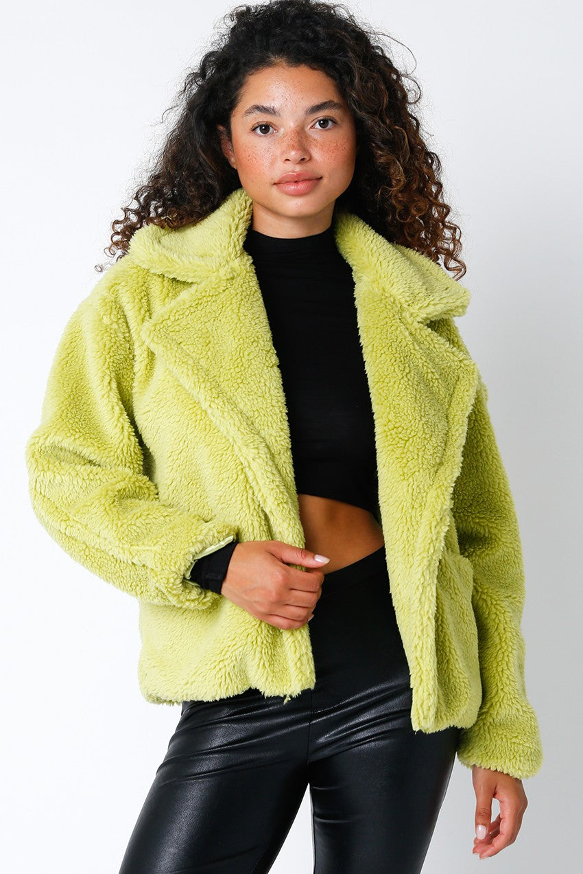 Gabby Plush Jacket