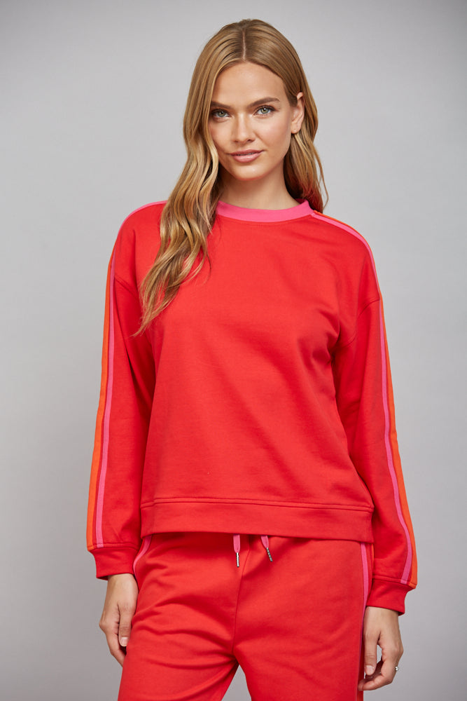 Red Crewneck Sweatshirt