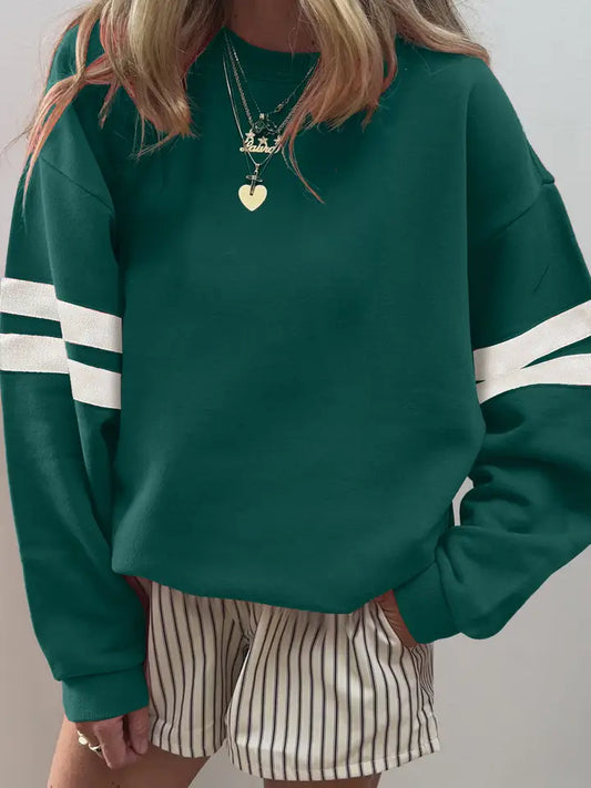 Evergreen Varsity Oversized Sweatshirt