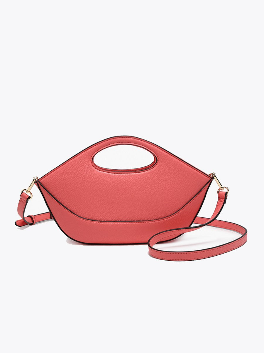 Laurel Satchel-Coral Pink