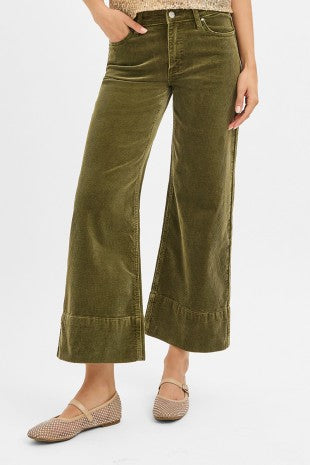 Moss Wide Corduroy Pants