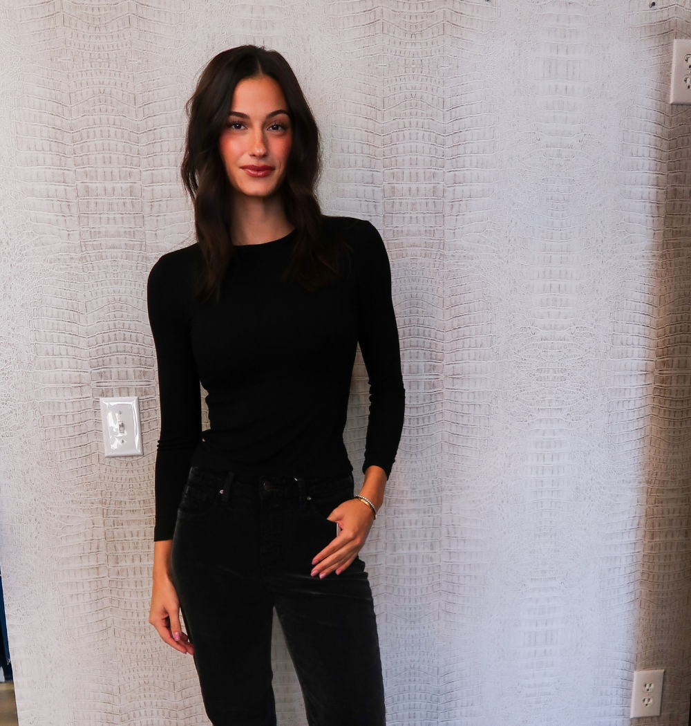 Black Long Sleeve Tee