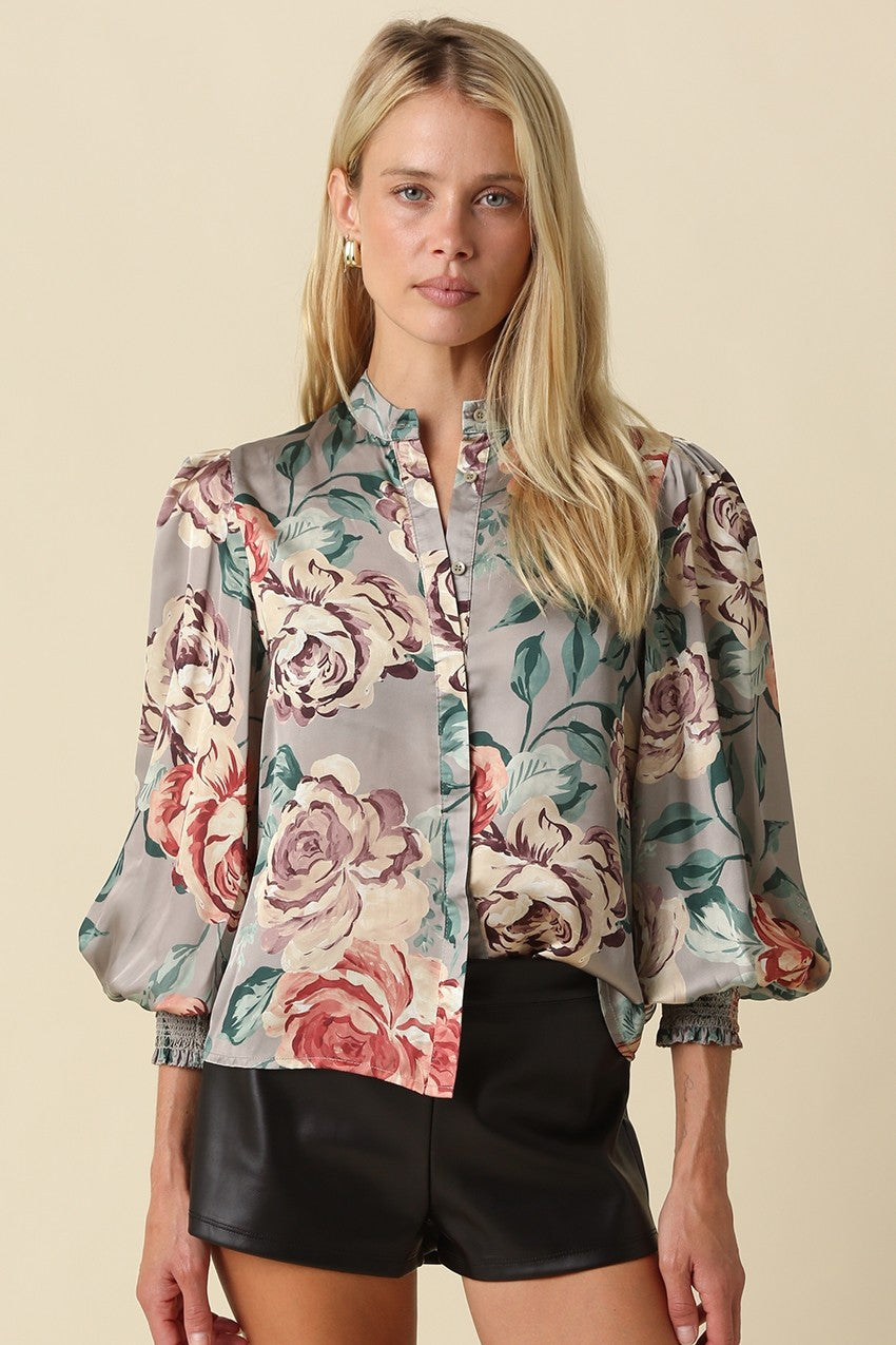 Anna Floral Blouse